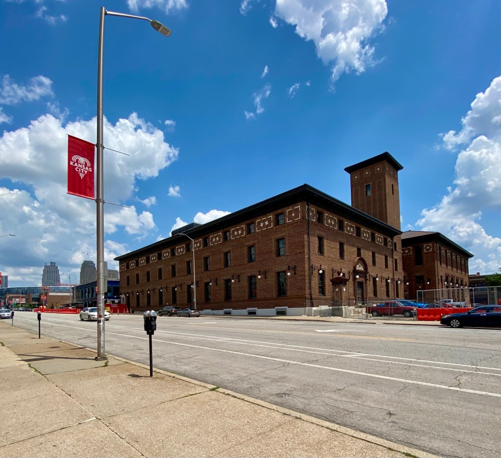 The former Kansas City Star building as seen from Grand Boulevard